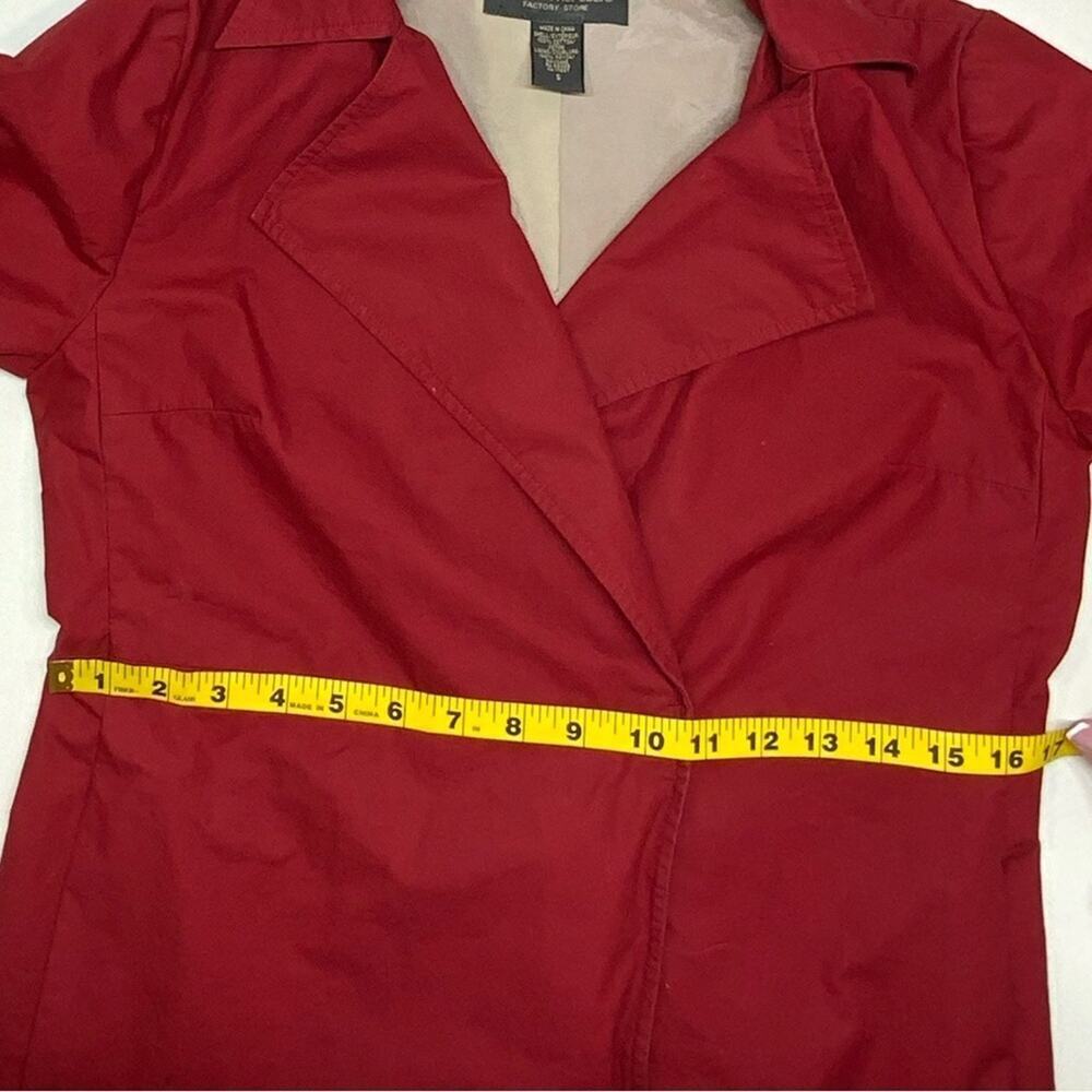 GUC | Banana Republic | Trench Coat | Red | Small - Picture 8 of 16
